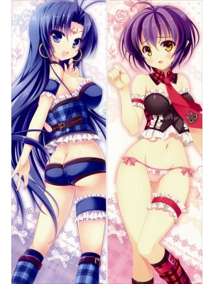 Magical Halloween Rosemarie Bergamot + Alice Wish-Heart Anime Dakimakura Japanese Pillow Cover 