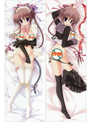 White Graduation Aya Kozakai Anime Dakimakura Japanese Pillow Cover 