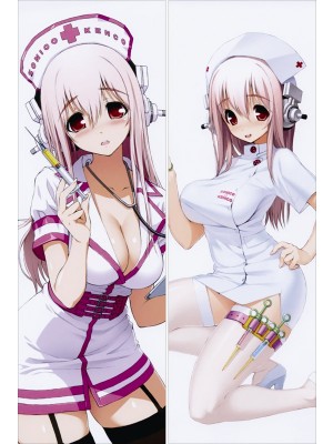 Super Sonico Anime Dakimakura Body Pillow Cover 