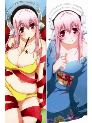 Super Sonico Anime Dakimakura Body Pillow Cover 