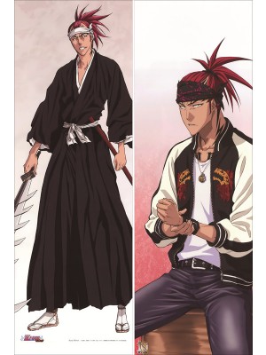 Bleach Renji Abarai Anime Dakimakura Pillow Cover 