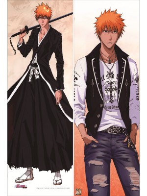 Bleach Ichigo Kurosaki Anime Dakimakura Body Pillow Cover 