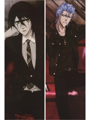 Bleach Grimmjow Jaegerjaques + Ulquiorra Schiffer Anime Dakimakura Body Pillow Cover 