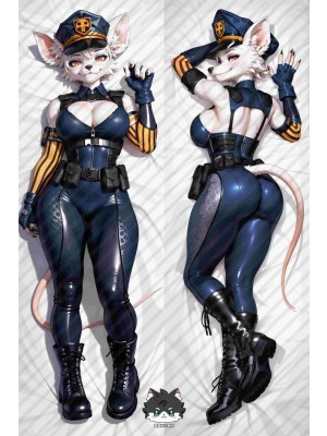 Zootopia Flint Chief Bogo Furry Anime Dakimakura Body Pillow Cover