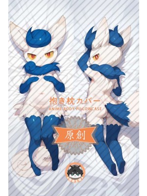 Pokémon Meowstic Anime Dakimakura Body Pillow Cover