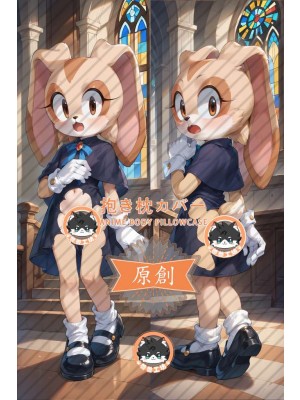 Sonic the Hedgehog Cream the Rabbit Anime Dakimakura Body Pillow Cover