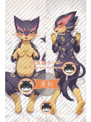 Pokémon Liepard Anime Dakimakura Body Pillow Cover