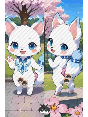 Jewelpet Larima Furry Anime Dakimakura Body Pillow Cover