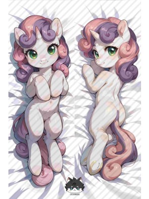 My Little Pony: Friendship Is Magic Sweetie Belle Furry Anime Dakimakura Body Pillow Cover
