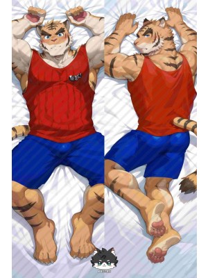 Torahiko Ooshima Furry Anime Dakimakura Body Pillow Cover