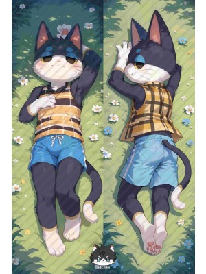 Animal Crossing Punchy Furry Anime Dakimakura Body Pillow Cover