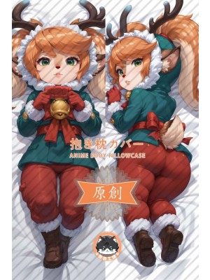 League of Legends Poppy Keeper of the Hammer Furry Anime Dakimakura Body Pillow Cover