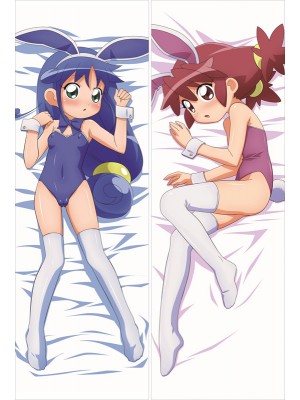 Twin Princesses of the Mysterious Planet - Fine + Rein Anime Dakimakura Body Pillow Cover 