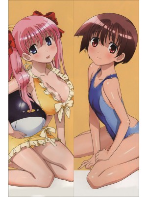 Saki Nodoka Haramura + Yuuki Kataoka Anime Dakimakura Body Pillow Cover 