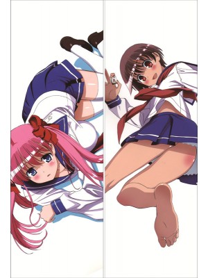 Saki Nodoka Haramura + Yuuki Kataoka Anime Dakimakura Body Pillow Cover 
