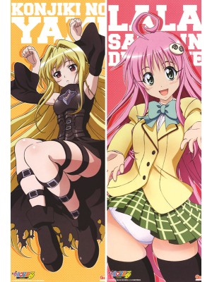 To Love-Ru Konjiki no Yami Anime Dakimakura Pillow Cover 