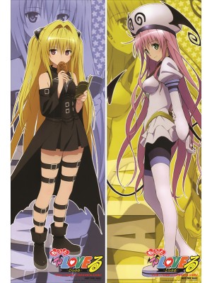 To Love-Ru Konjiki no Yami Anime Dakimakura Pillow Cover 