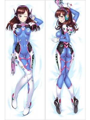 Overwatch D.Va Anime Dakimakura Pillow Cover