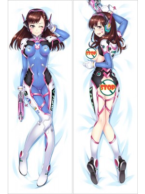Overwatch D.Va Anime Dakimakura Pillow Cover