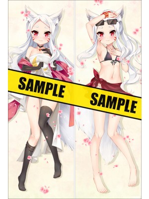 Sewayaki Kitsune no Senko-san Shiro Anime Dakimakura Pillow Cover