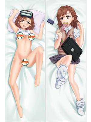A Certain Scientific Railgun Mikoto Misaka Anime Dakimakura Pillow Cover