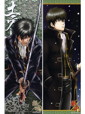 Gin Tama Toshiro Hijikata Anime Dakimakura Pillow Cover 