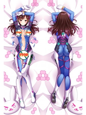 Overwatch D.Va Anime Dakimakura Pillow Case 
