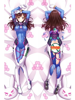Overwatch D.Va Anime Dakimakura Pillow Case 