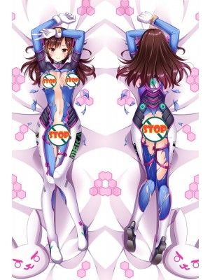 Overwatch D.Va Anime Dakimakura Pillow Case 