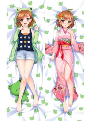 A Certain Scientific Railgun Mikoto Misaka Anime Dakimakura Pillow Case 