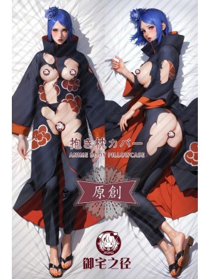 NARUTO Konan Anime Dakimakura Body Pillow Cover
