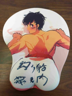 Hajime no Ippo Makunouchi Ippo 3D Mouse Pad Ergonomic Wrist Rest Gaming Mousepad