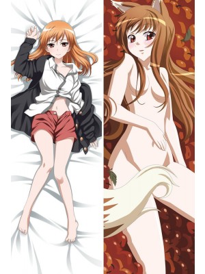 Spice and Wolf Holo Anime Dakimakura Pillow Cover 