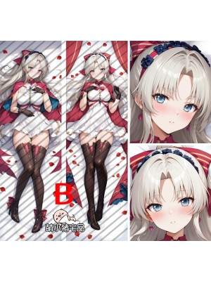 Wuthering Waves Carlotta Montelli Anime Dakimakura Body Pillow Cover