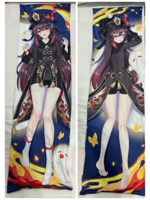 Genshin Impact Hutao 3D Detachable Pillow Cover（Including 3D Breasts or Hips）