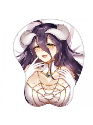 Overlord Albedo 3D Silicon Mouse Pad Mat Wrist Rest