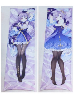 Genshin Impact Keqing 3D Detachable Pillow Cover（Including 3D Breasts or Hips）