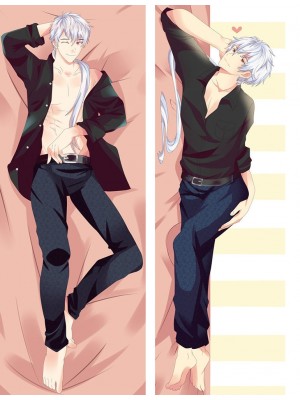 Mystic Messenger Saeyoung Luciel Choi Defender of Justice 707 Anime Dakimakura Pillow Cover 