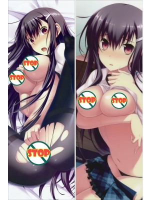 Worlds and World's End Fumika Yazama Anime Dakimakura Pillow Cover 