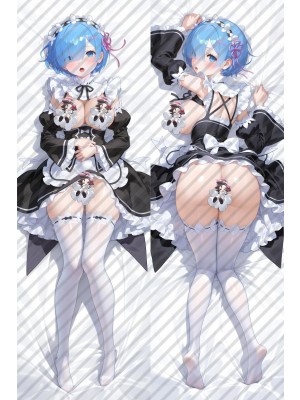 Re:Zero Rem Anime Dakimakura Body Pillow Cover