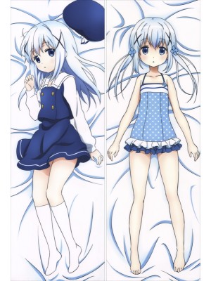 Is the Order a Rabbit? Chino Kafuu Anime Dakimakura Pillow Cover 