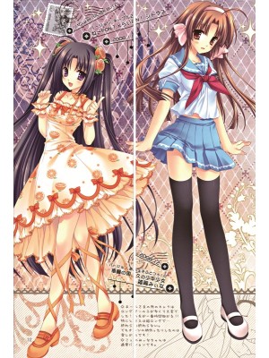 Yoake Mae yori Ruriiro na Natsuki Takamizawa Anime Dakimakura Pillow Cover 