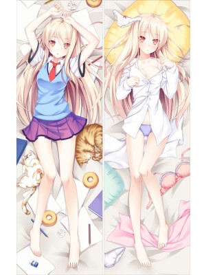 The Pet Girl of Sakurasou Shiina Mashiro Anime Dakimakura Pillow Cover 