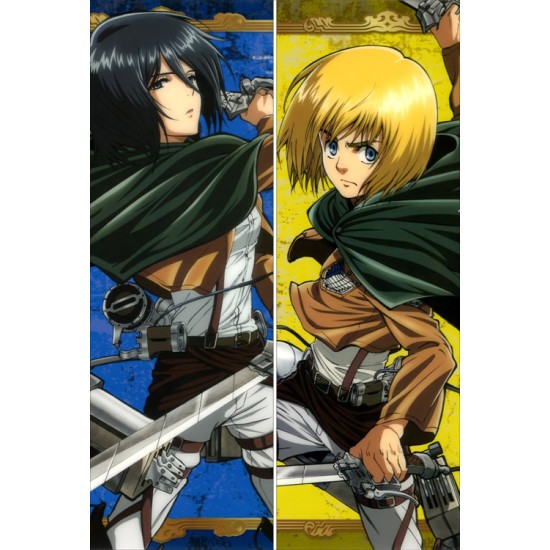 Attack on Titan Anime Dakimakura Body Pillow Cover