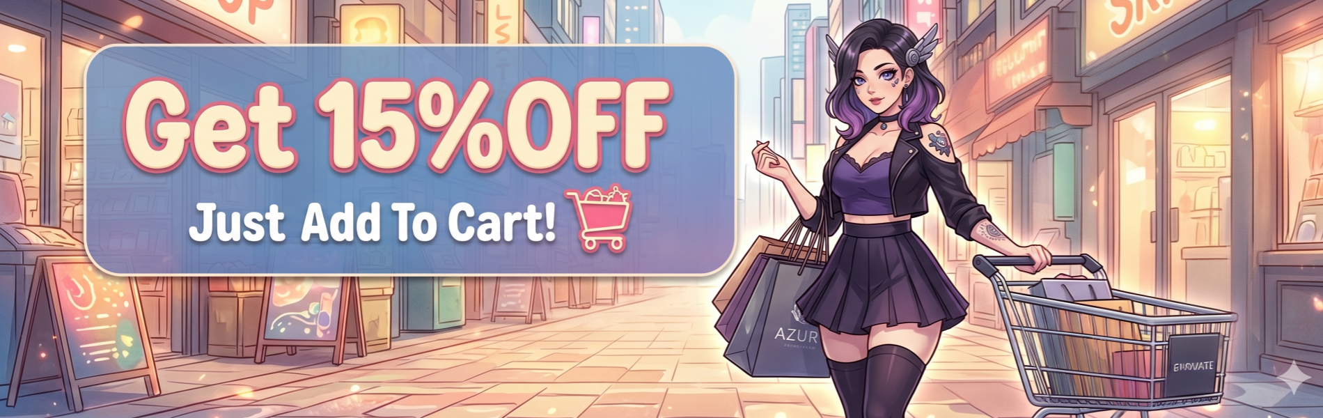 Dakimakura Store homepage banner