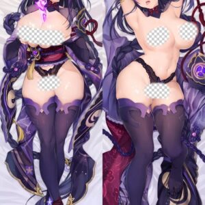 Genshin Impact Raiden Shogun Anime Dakimakura Body Pillow Cover