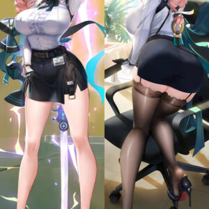 Zenless Zone Zero Tsukishiro Yanagi Anime Dakimakura Body Pillow Cover