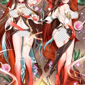 Honkai Star Rail Lingsha Anime Dakimakura Body Pillow Cover