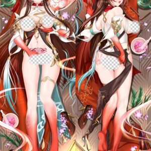 Honkai Star Rail Lingsha Anime Dakimakura Body Pillow Cover
