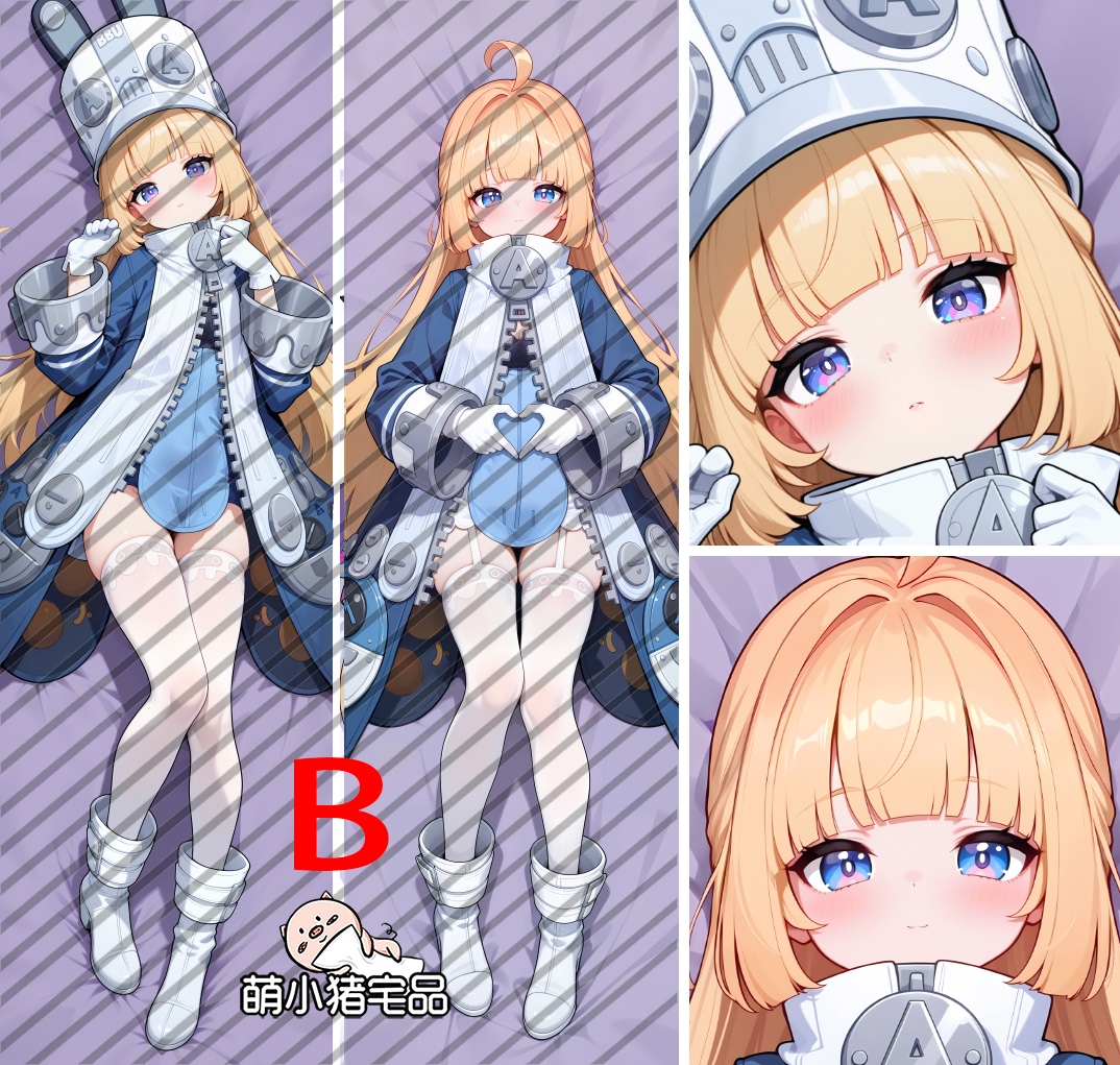 Zenless Zone Zero Norma Hollowell dakimakura cover artwork, product MXZ1126